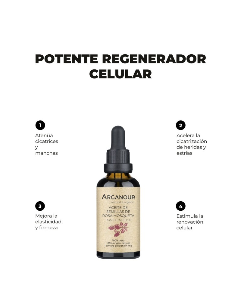 Aceite de semillas de rosa mosqueta